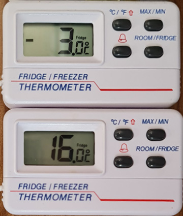 Fridge-Freezer temperatures with bad LPG